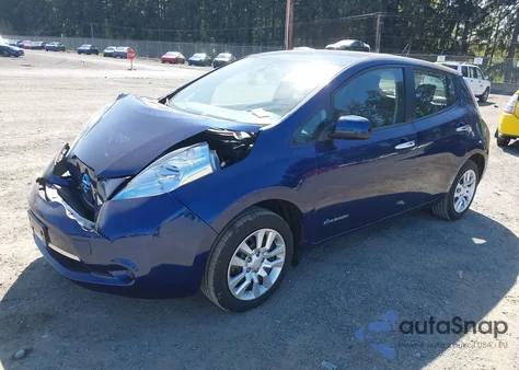 2017 Nissan Leaf S from USA, damaged, VIN 1N4BZ0CP3HC308626
